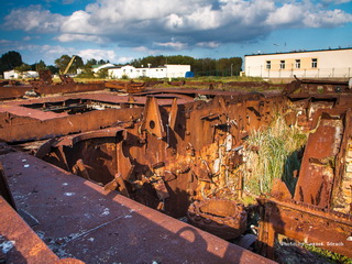 Port Wojenny, Wrak Niszczyciela ORP Grom i ORP Wicher - Hel