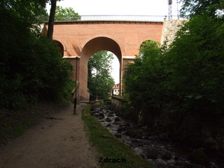 Most gotycki z XIV wieku  w Reszelu