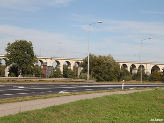 Wiadukt kolejowy w Bolesławcu