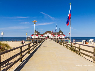 Nadmorska Plaża i Molo w Ahlbeck