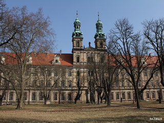 Opactwo Cystersów w Lubiążu z Zewnątrz Foto Galeria Marzec 2012