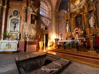 Podziemia - Kościóła Świętych Apostołów Piotra i Pawła w Krotoszynie