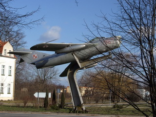 Lim-5P (polski MiG-17PF) w Wołowie