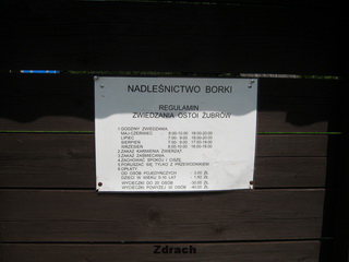 Rezerwat Żubrów w Wolisku