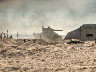 D-Day Hel 2016 - Inscenizacja Lądowanie na plaży Omaha foto relacja