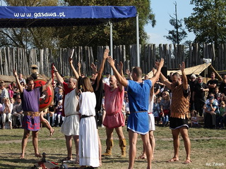 Pokazy Hoplitów Biskupin 2011