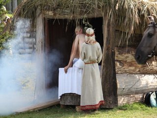 Zjazd w Gąsawie i śmierć Leszka Białego - Biskupin 2012 Foto Galeria