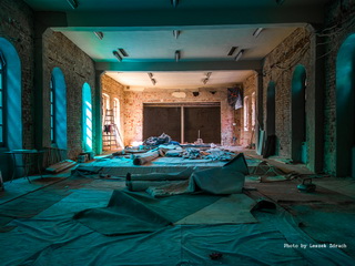 Sala Główna i Podziemia w budynku nieistniejącego teatru w Krotoszynie Foto Galeria
