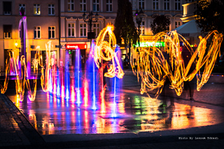 Taniec Wody i Ognia - Rynek Krotoszyn