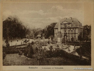Szkoły - Krotoszyn na starej fotografi