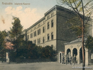 Wojsko - Krotoszyn na starej fotografi