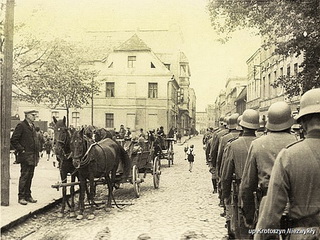 Wojsko - Krotoszyn na starej fotografi