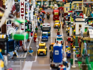 Łebskie Klocki - wystawa z klocków LEGO w Łebie