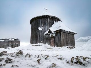 Przełęcz Okraj Skalny Stół Śnieżka