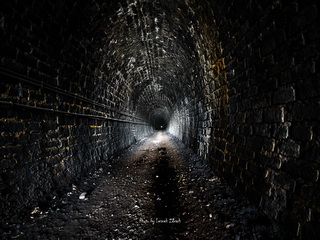 Tunel kolejowy pod Małym Wołowcem