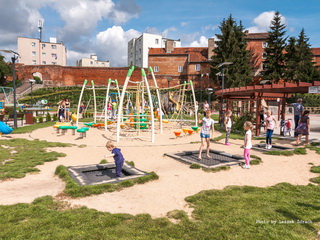 Ogromny Plac Zabaw w Pasłęku