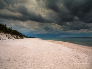 Plaża w Łebie