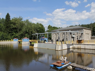 Zapora i Elektrownia Wodna Wrzeszczyn Foto Galeria