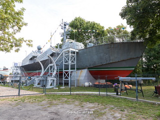 Skansen Morski Kołobrzeg, Okręt Patrolowy ORP Fal, Kuter Rakietowy ORP Wladyslawowo