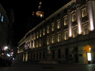 Rynek Główny we Wrocławiu Nocom