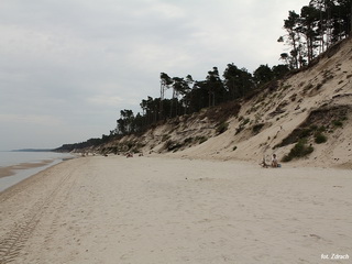 Plaża i Klify w Ustce