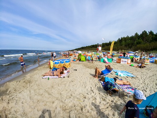 Plaża w Krynicy Morskiej, Zachód Słońca w Krynicy Morskiej