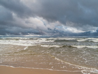 Plaża w Krynicy Morskiej, Zachód Słońca w Krynicy Morskiej