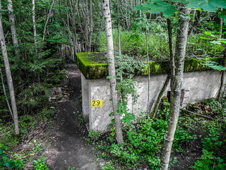 Kwatera Naczelnego Dowództwa Wojsk Lądowych (OKH) w Mamerkach poza oficjalną trasą turystyczną Foto Galeria