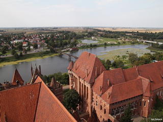 Zamek Krzyżacki w Malborku - Widok z Wieży Foto Galeria