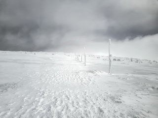 Śnieżne Kotły zimowa zamieć 2022