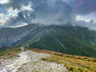Czerwone Wierchy - Ciemniak – 2096m, Krzesanica – 2122m, Małołączniak – 2096m, Kopa Kondracka – 2005m